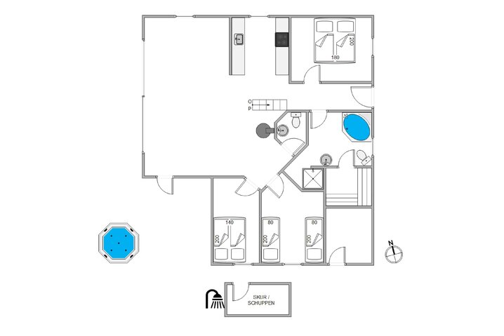 Sommerhus i6039 på Plantagevej 46, Søndervig - Billede #13
