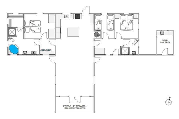 Ferienhaus i6044 in Molsvej 3, Søndervig - Bild #13