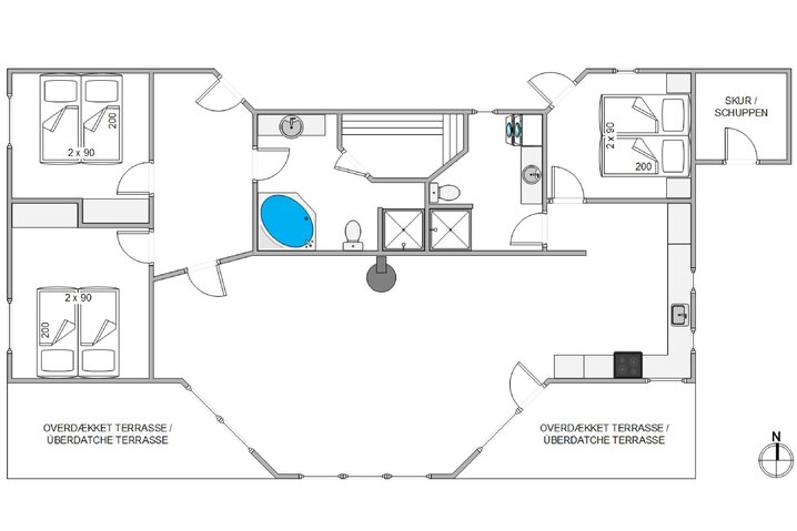 Sommerhus i6063 på Krattet 13B, Søndervig - Billede #13