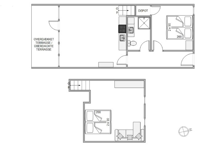 Ferienhaus i6071 in Lodbergsvej 229 H201, Søndervig - Bild #13