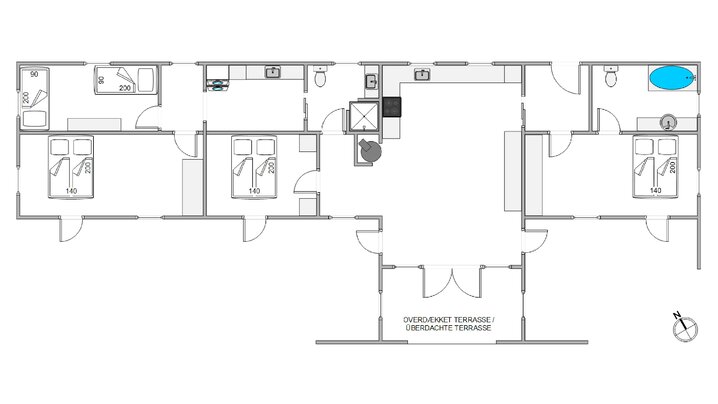 Ferienhaus i6113 in Jolanthavej 10, Søndervig - Bild #13