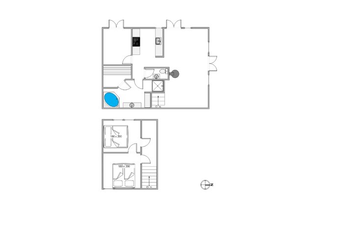 Ferienhaus i6148 in Badevej 20 L1, Søndervig - Bild #13