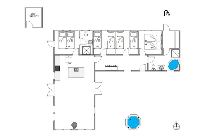 Sommerhus i6158 på Holdvej 11, Søndervig - Billede #13