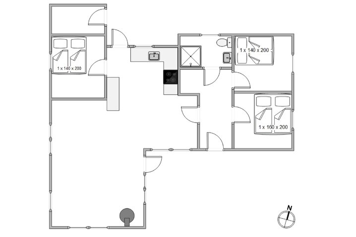 Sommerhus i6162 på Hvidbjergvej 97, Søndervig - Billede #13