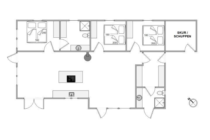 Ferienhaus i6169 in Lodbergsvej 209, Søndervig - Bild #13