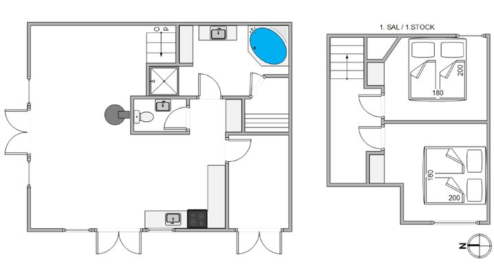 Sommerhus i6178 på Badevej 20 G4, Søndervig - Billede #13