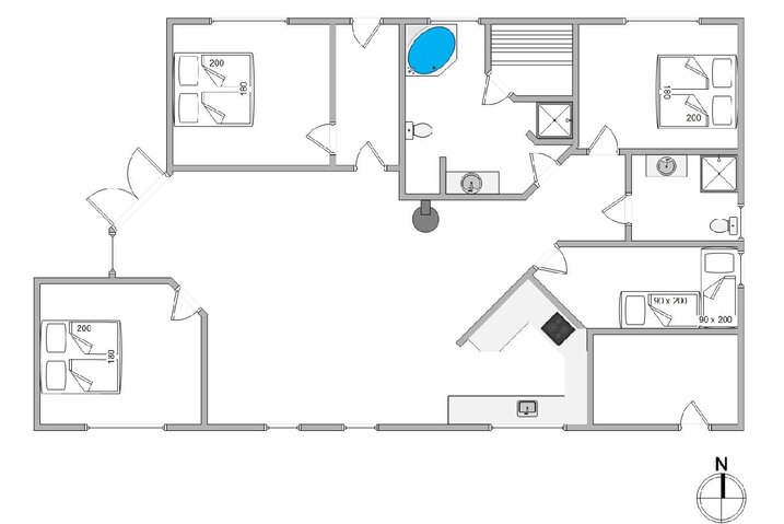 Sommerhus i6181 på Nordsøvej 476, Søndervig - Billede #5