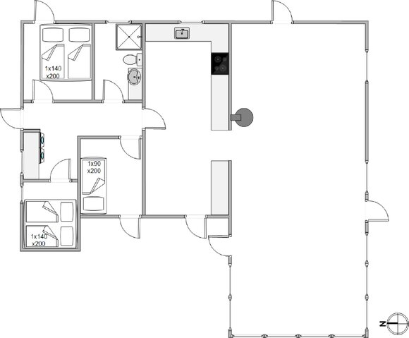 Sommerhus i6183 på Hjelmevej 14, Søndervig - Billede #13