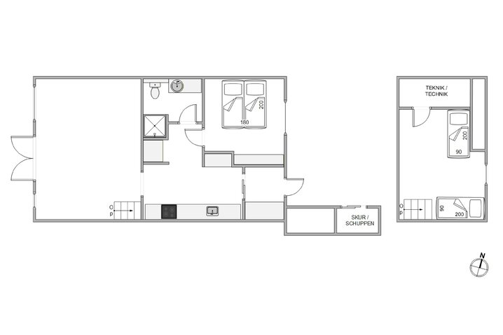 Ferienhaus i6197 in Lodbergsvej 10 lejlighed 4, Søndervig - Bild #13