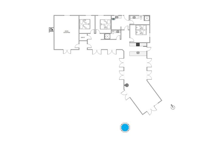 Ferienhaus i6200 in Sletten 13, Søndervig - Bild #13