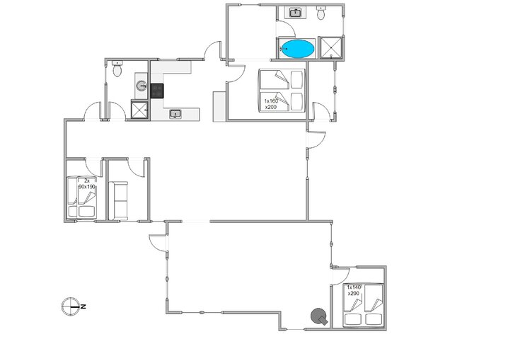 Ferienhaus i6203 in Wolle Friks Vej 19, Søndervig - Bild #13