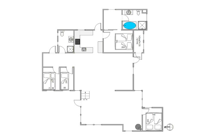 Holiday home i6203 at Wolle Friks Vej 19, Søndervig - Picture #5
