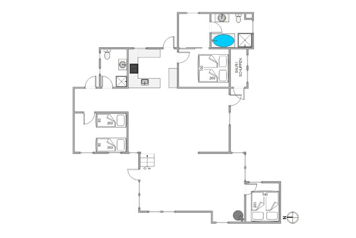 Ferienhaus i6203 in Wolle Friks Vej 19, Søndervig - Bild #13