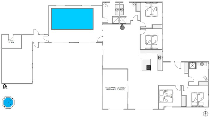 Ferienhaus i6209 in Nordsøvej 36, Søndervig - Bild #13