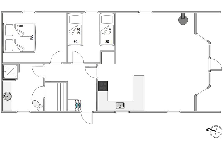 Holiday home i6212 at Solvej 40, Søndervig - Picture #13