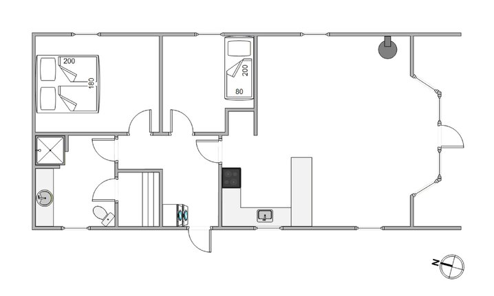 Ferienhaus i6212 in Solvej 40, Søndervig - Bild #13