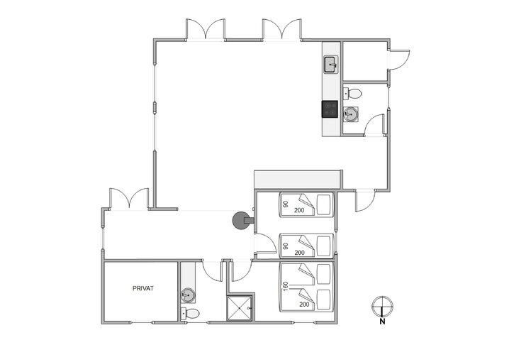 Ferienhaus i6219 in Badevej 40, Søndervig - Bild #5