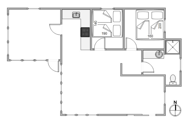 Sommerhus i6222 på Plantagevej 54, Søndervig - Billede #5
