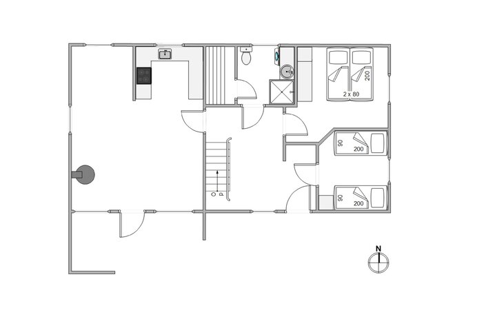 Sommerhus i6248 på Nordsøvej 334, Søndervig - Billede #13