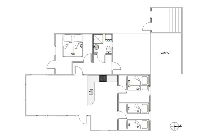 Ferienhaus i6274 in Sand Holms Vej 2, Søndervig - Bild #5