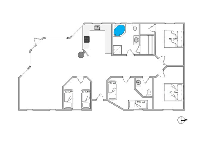 Ferienhaus i6298 in Holdvej 39, Søndervig - Bild #13