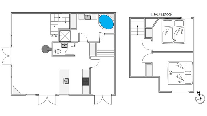 Ferienhaus i6301 in Badevej 20 M4, Søndervig - Bild #13