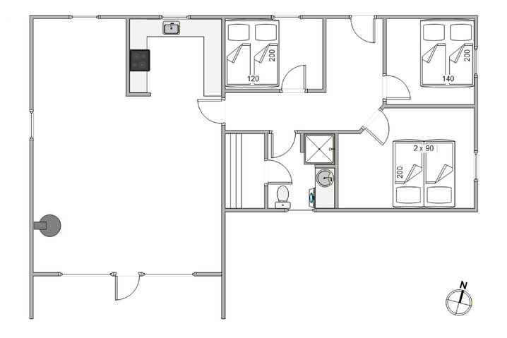 Sommerhus i6314 på Marehalmen 73, Søndervig - Billede #13