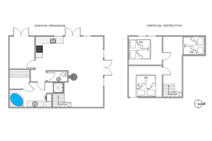 Ferienhaus i6338 in Badevej 20 P2, Søndervig - Bild #13