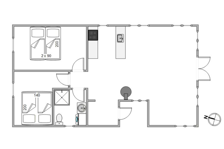 Sommerhus i6342 på Solvej 36, Søndervig - Billede #13