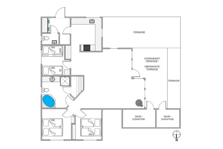 Sommerhus i6355 på Hjelmevej 20, Søndervig - Billede #13