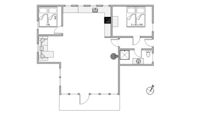 Ferienhaus i6360 in Hjelmevej 6, Søndervig - Bild #13