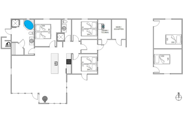 Ferienhaus i6371 in Nordsøvej 251, Søndervig - Bild #5
