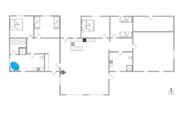 Sommerhus i6377 på Hafavej 2, Søndervig - Billede #13