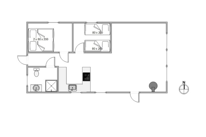 Ferienhaus i6381 in Nordsøvej 132, Søndervig - Bild #13