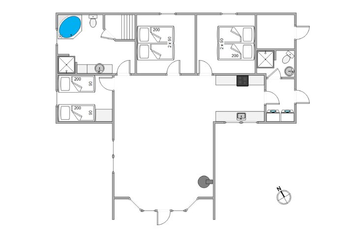 Ferienhaus i6394 in Jens Jensens Vej 21, Søndervig - Bild #13