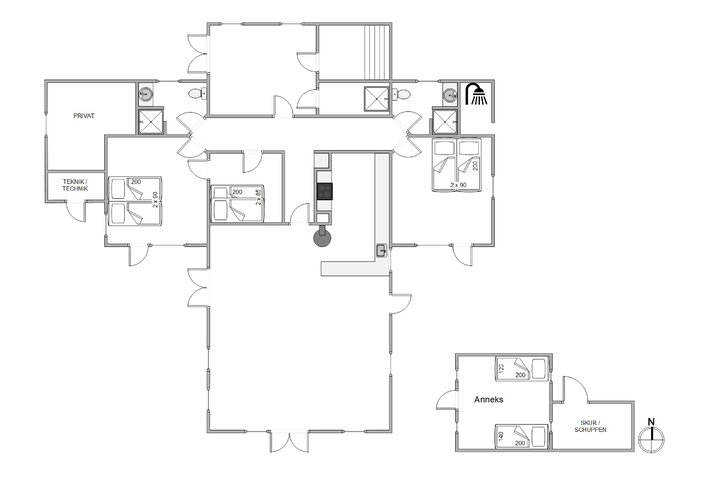Ferienhaus i6413 in Marehalmen 51, Søndervig - Bild #5
