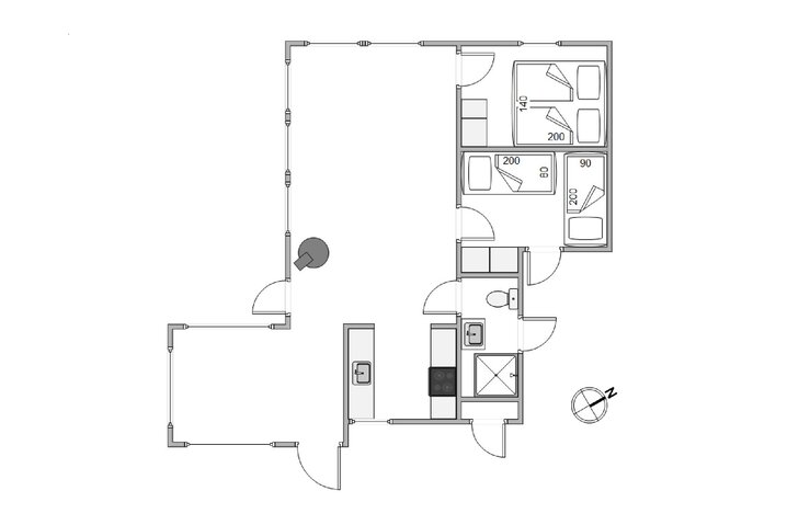 Ferienhaus i6427 in Hafavej 39, Søndervig - Bild #5