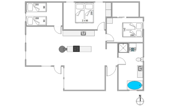 Sommerhus i6430 på Jakob Bondes Vej 16, Søndervig - Billede #13