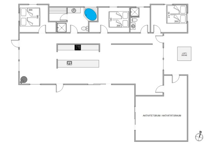 Ferienhaus i6431 in Solvej 28, Søndervig - Bild #13