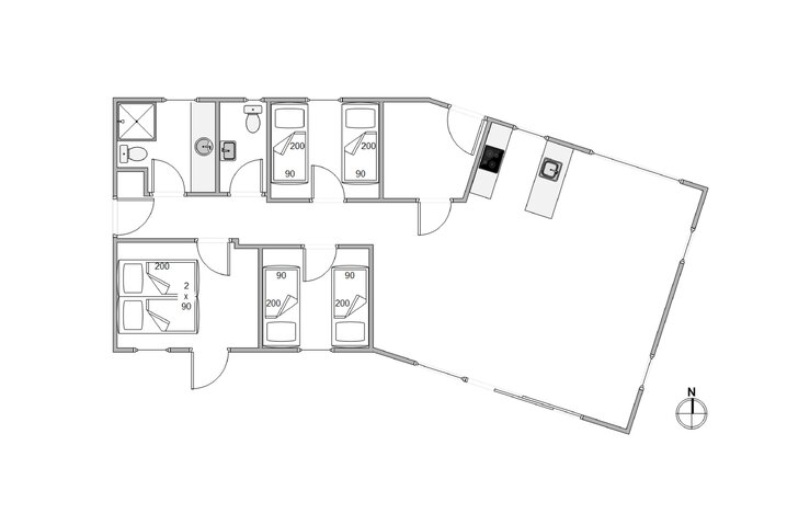 Ferienhaus i6436 in Badevej 42, Søndervig - Bild #13