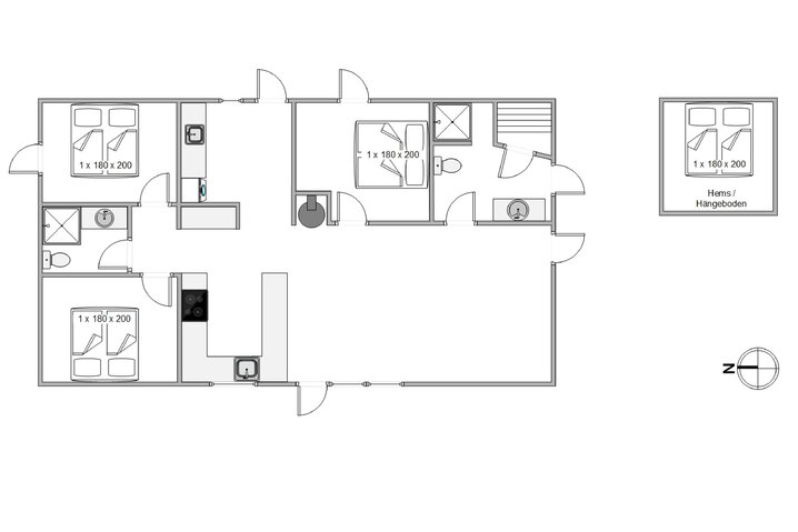 Sommerhus i6448 på Lodbergsvej 64, Søndervig - Billede #13