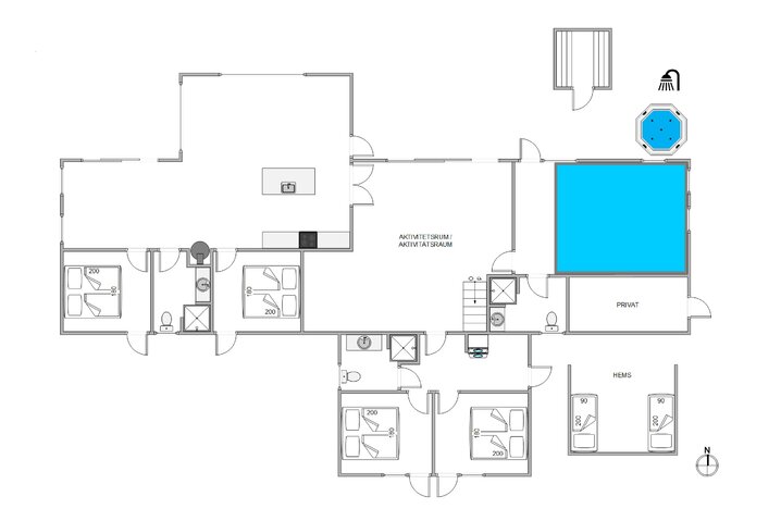 Sommerhus i6451 på Hvidbjergvej 59, Søndervig - Billede #5