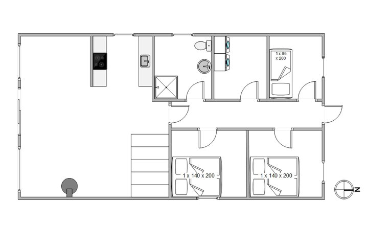 Sommerhus i6454 på Nordlysvej 10, Søndervig - Billede #13