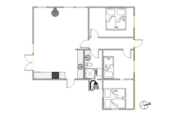 Ferienhaus i6456 in Lodbergsvej 207, Søndervig - Bild #5