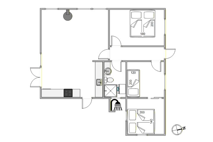 Ferienhaus i6456 in Lodbergsvej 207, Søndervig - Bild #5