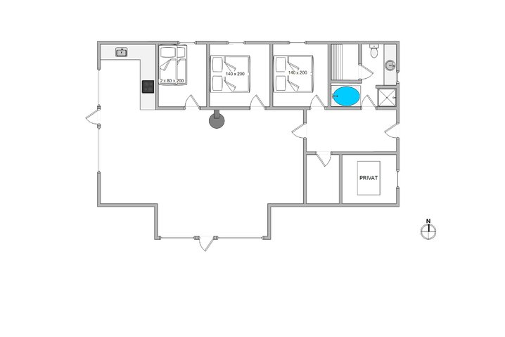 Sommerhus i6468 på Jakob Bondes Vej 14, Søndervig - Billede #13