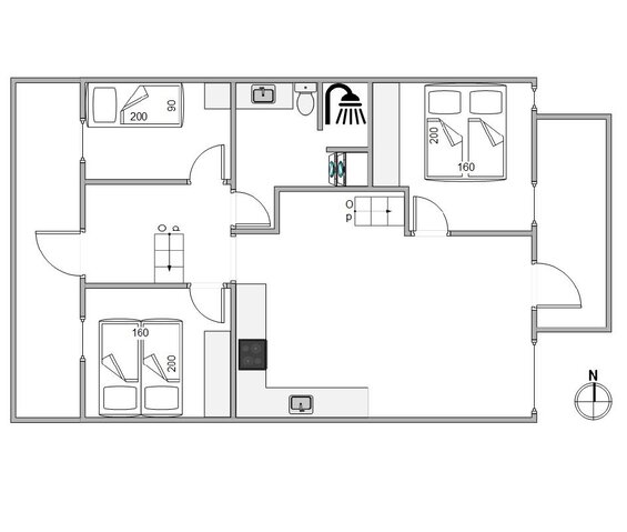 Sommerhus i6471 på Badevej 19C 1 2, Søndervig - Billede #13