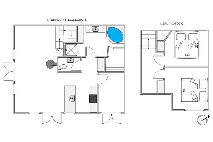 Ferienhaus i6483 in Badevej 20 E1, Søndervig - Bild #13