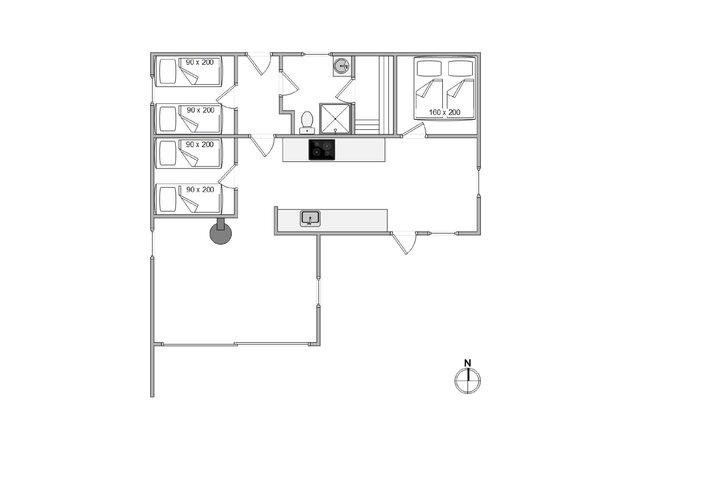 Ferienhaus i6494 in Frans Julius Vej 70, Søndervig - Bild #13