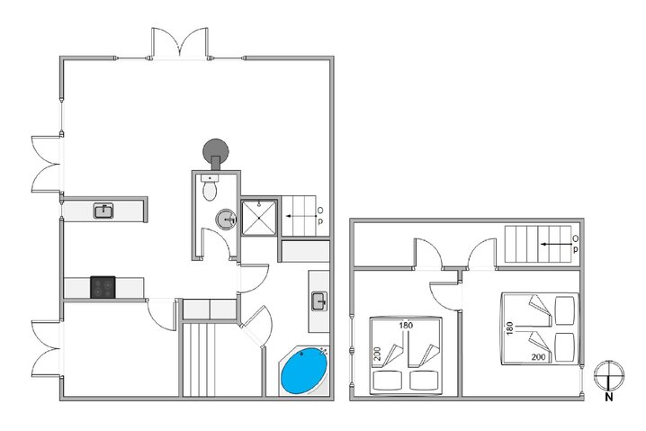 Ferienhaus i6503 in Badevej 20 P1, Søndervig - Bild #13